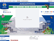 Tablet Screenshot of andarrios.com.co